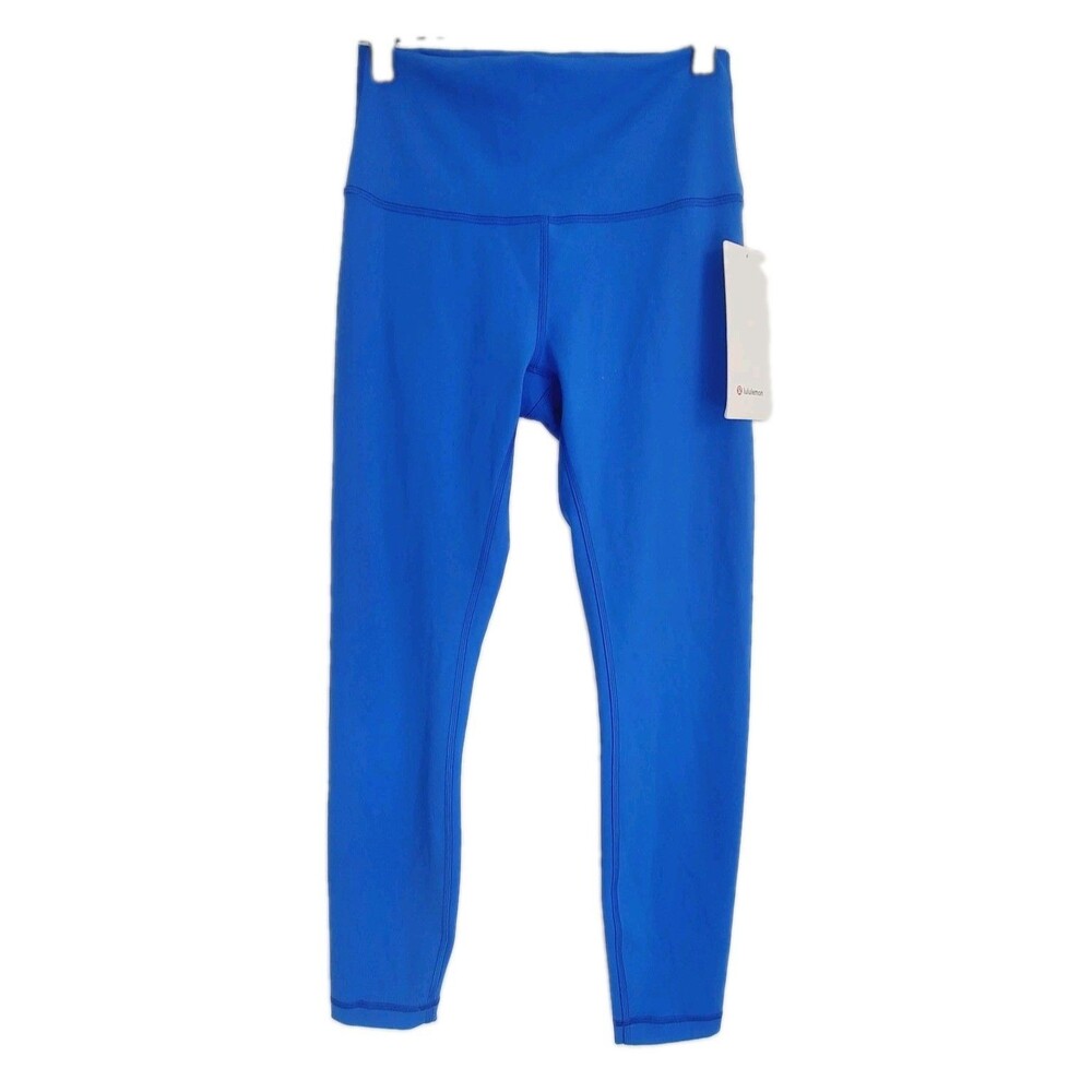 Lululemon Wunder Train High-Rise Tight 25" Retired Blue Nile  Size 6 Small